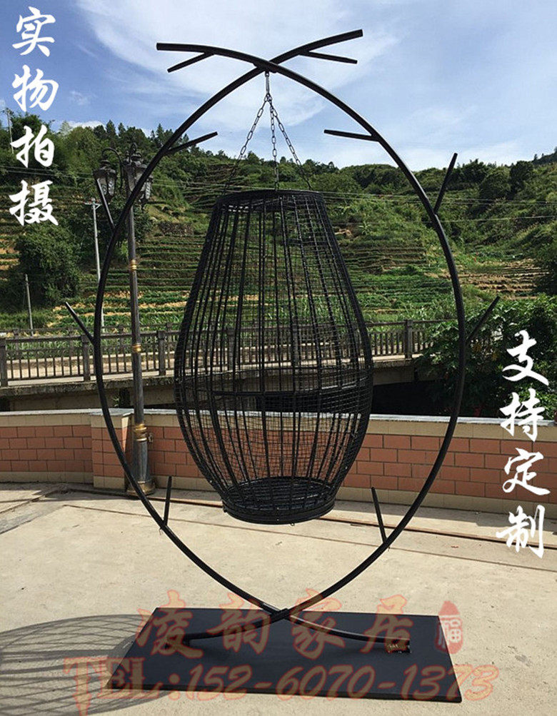 Iron Art Decoration Bird Cage Hotel Restaurant Furnishing Large Sized Bird Parrot Cage Small Bird Cage Adoptive Bird Custom-Taobao