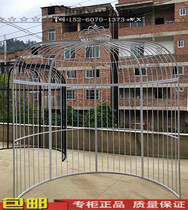 European-style wrought semi-round Birdcage seat balcony outdoor restaurant wedding photography card seat milk tea shop leisure sofa chair