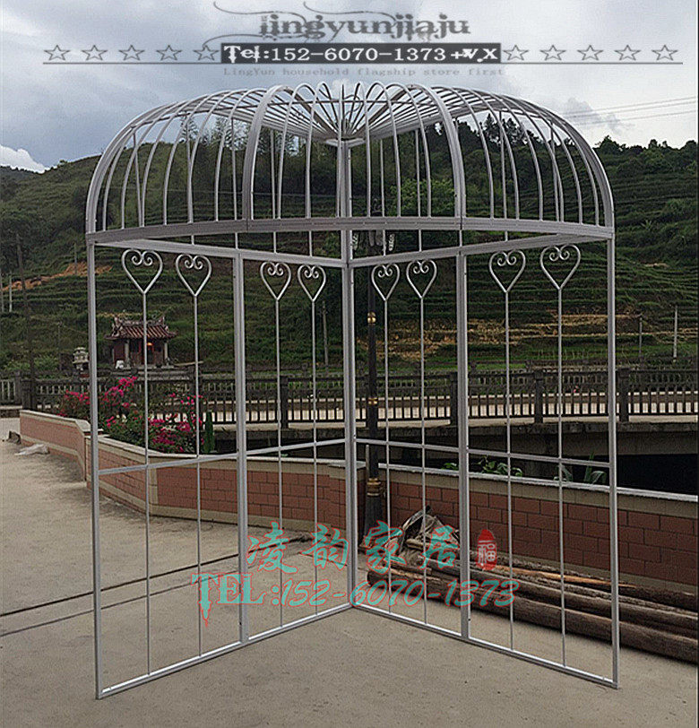 Iron Bird Cage Wall Corner Clothing Show Show Model Large Bird Cage Clothing Store