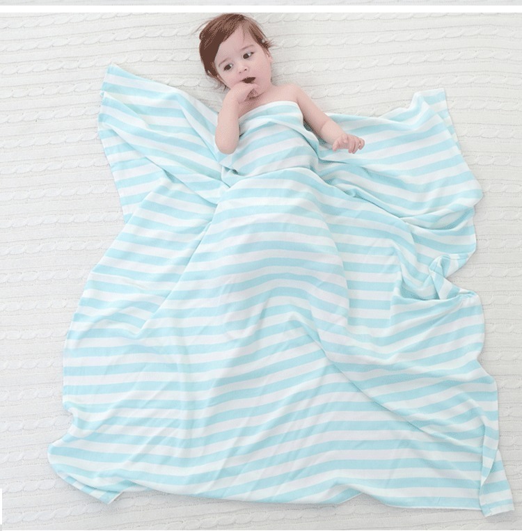 Summer baby ice silk blanket baby bamboo fiber blanket children's air-conditioning quilt kindergarten nap summer cool quilt