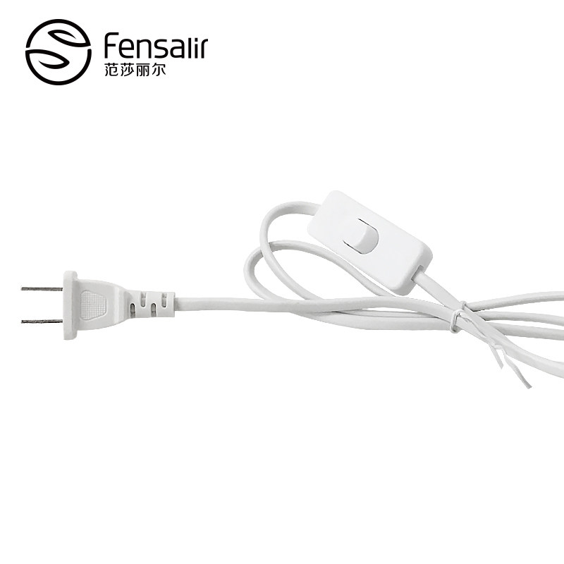 Extension cord for power supply with switch plug line