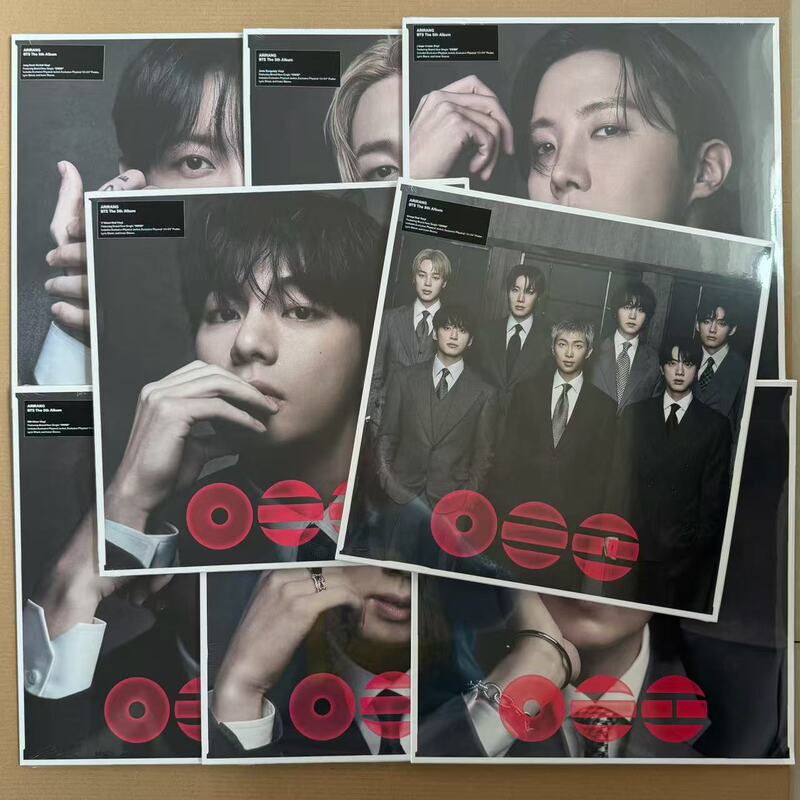 Free Shipping Bts (Bangtan Boys) 5Th Official Album Arirang Standard Vinyl, Members Optional