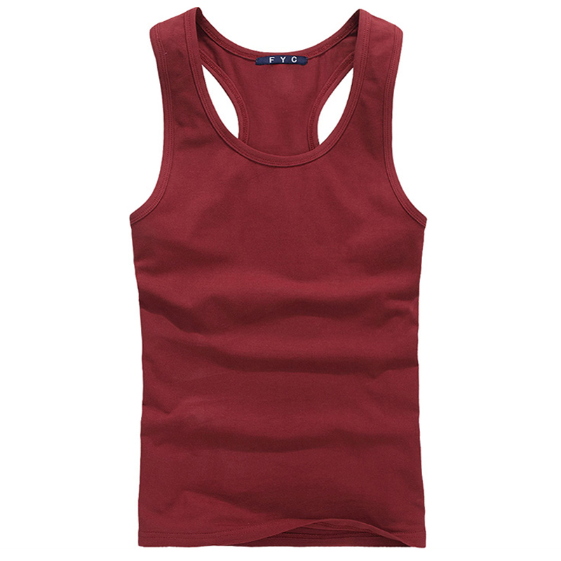 Men's Vest Korean Style Slim Fit Summer New Style Racerback Elastic Tight Solid Color Sports Large Size Sweat Vest Base Layer Underwear Men's Vest Korean Style Slim Fit Summer New Style Racerback Elastic Tight Solid Color Sports Large Size Sweat Vest Base Layer Underwear