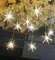 Wedding glowing ceiling props water drop sea urchin bird butterfly chandelier stage decorative lamp transparent acrylic pendant