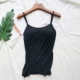 Mùa hè áo một mảnh pad áo yếm không có vành áo ngực bên trong đoạn ngắn bên trong áo sơ mi phía dưới áo vest nữ
