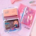 Nhật Bản Harajuku laser tươi sinh viên gói thẻ đơn giản cô gái tàu điện ngầm truy cập giao thông thẻ bảo vệ thẻ chủ thẻ bộ ví nam cầm tay Chủ thẻ