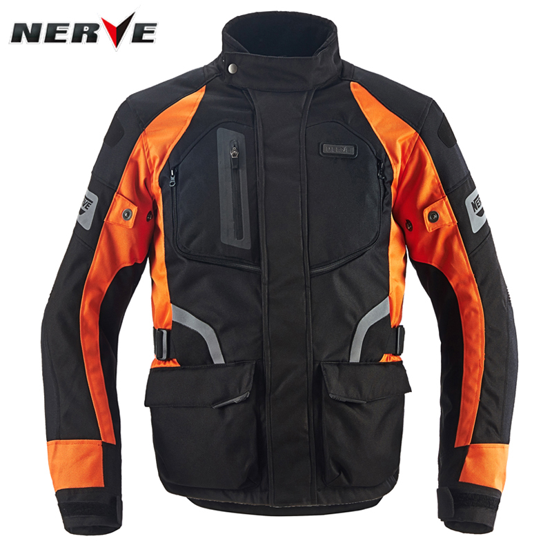German Nerve Motorcycle Riding Suit, All-Season Long-Distance Motorcycle Touring Rally Suit Set, Rain-Proof and Fall-Proof Racing Suit