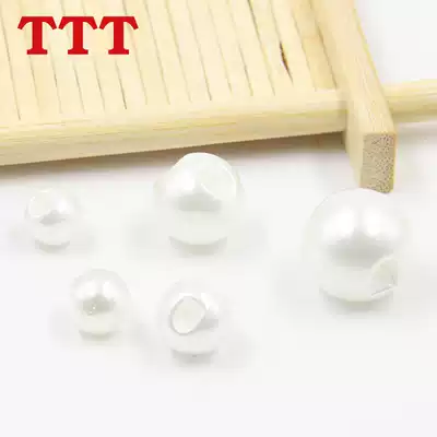 Ttdiy button button button exquisite environmental protection pearl color whole round pearl button 12 10MM