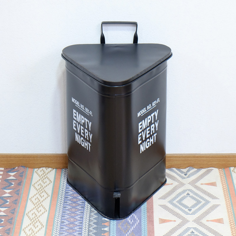 American Retro Industrial Wind Creativity Storage Barrel Metal Iron Art Home Containing Box Floor Pendulum Pieces