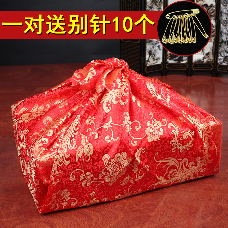 Marriage baggage leather bride accompanied by baggage baggage baggage of Hubei Lung Fengfeng baggage leather marriage celebration supplies