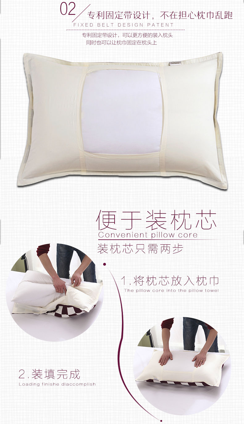Zx bông gạc lại những sản phẩm gối cao có thể làm tăng khăn mềm cố định đơn bốn mùa gối một cặp - Khăn gối khăn gối