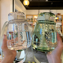 High Face Value Large Belly Cup Summer Womens Large Capacity Tennis Red Children Student Straws Cups Tea Water Separation Plastic Water Cups