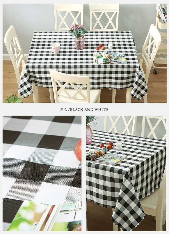 Vải châu Âu dã ngoại vải vườn gió hình chữ nhật lưới khăn trải bàn cao cấp nhà hàng phương Tây bàn cà phê bàn ​​tròn khăn trải bàn
