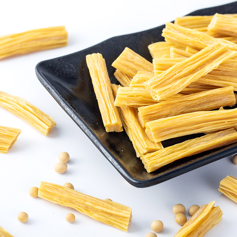 Dried tofu bamboo pure handmade no special Grade Xuchang first layer of tofu bamboo cold mix hot pot soybean dried tofu bamboo 500g ingredients