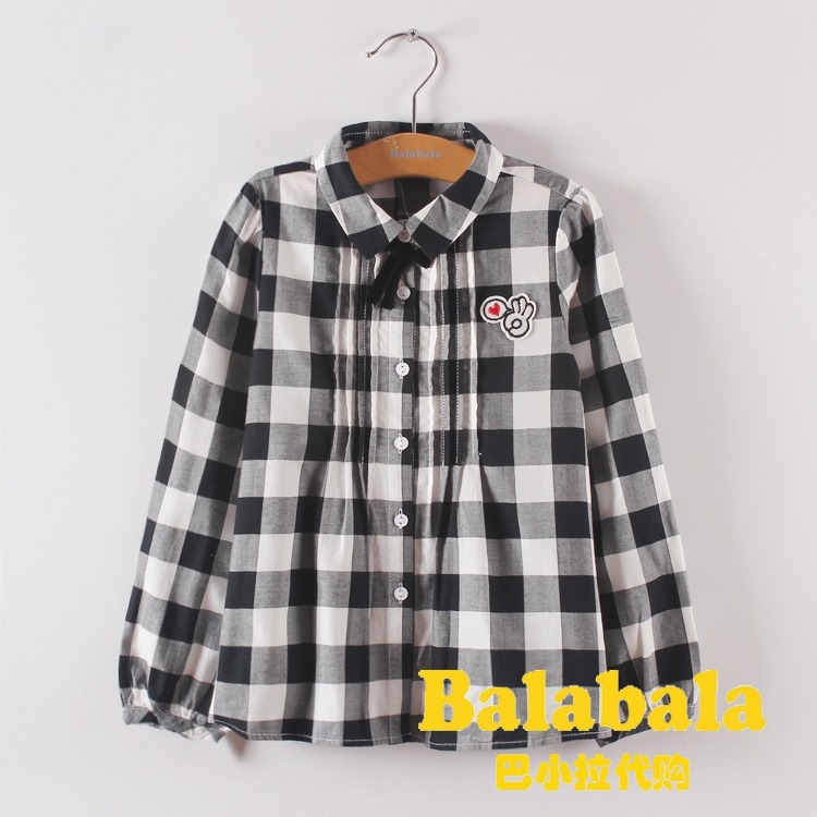 Chemise fille à manche longue - Ref 2085469 Image 3