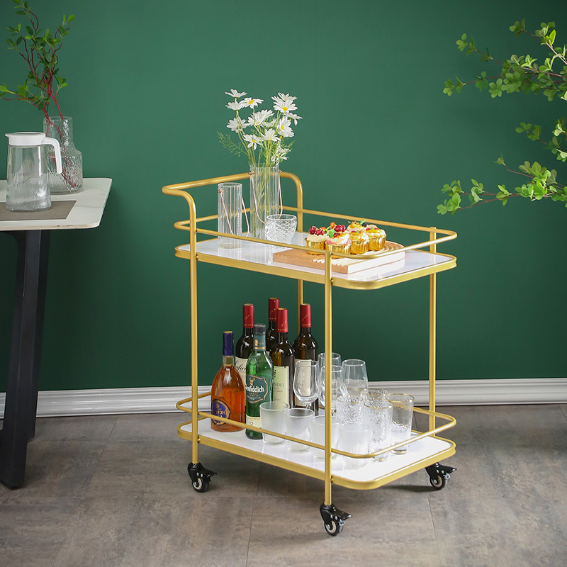 Dining trolley trolley hotel restaurant wine trolley mobile cake delivery trolley home tea trolley shelf