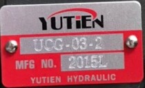 Direct one-way sequential counter valve UCG-03 06 10-1 2 3 4 Taiwan Oilfield YUTIEN