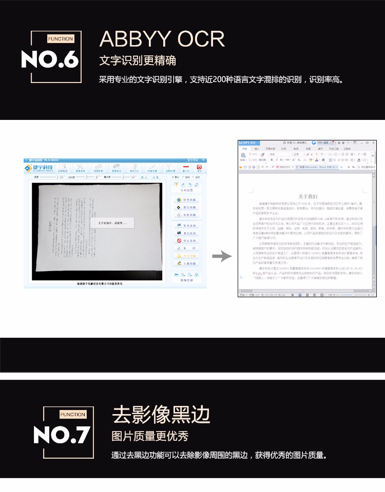 智 汇 D10A3AF Jieyu Gao Paiyi Máy quét văn phòng HD 10 triệu pixel lấy nét tự động bề mặt A3 - Máy quét