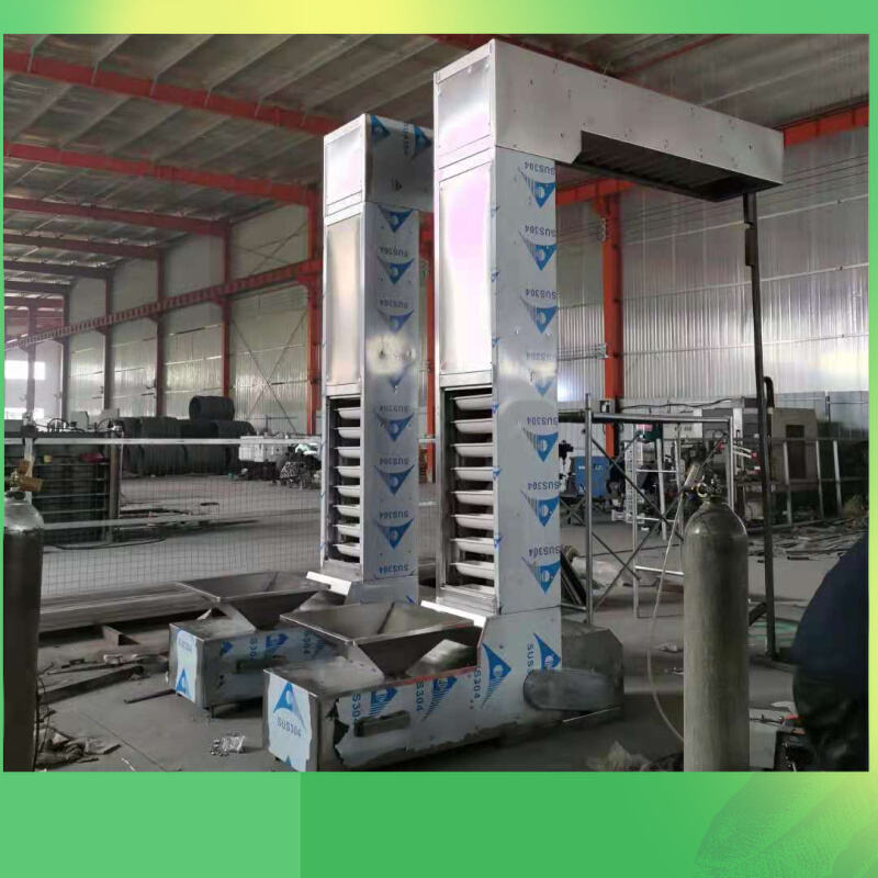 Hocker vertical lift can customize bean flavor stainless steel type C type food fruit and vegetable speed control equipment
