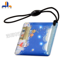 New flash LED drop glue card rfid hotel IC electronic door lock induction luminous crystal drip card S50