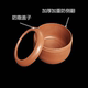Chim bồ câu cung cấp thức ăn chống bắn lon thức ăn bát bình nước uống đài phun nước dày chống tím tròn nồi - Chim & Chăm sóc chim Supplies lồng chim sáo Chim & Chăm sóc chim Supplies