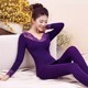 quần mùa thu womens mỏng ren V neckline chặt cơ thể ấm đồ lót áo lót đáy nữ