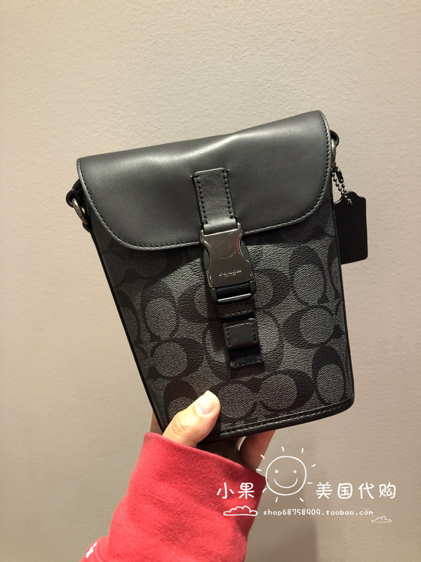 In-Stock Direct Purchase from the Usa: Coach Track Men's Mini Flap Crossbody Bag, Phone Bag, Small Square Bag In-Stock Direct Purchase from the Usa: Coach Track Men's Mini Flap Crossbody Bag, Phone Bag, Small Square Bag