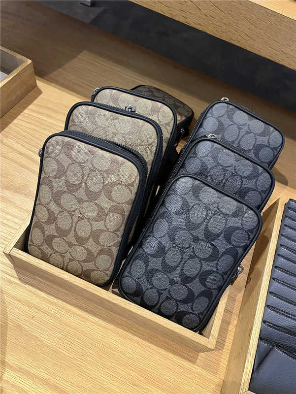 In-Stock Direct Purchase from the Usa: Coach Aden Men's Fashion Casual Crossbody Shoulder Bag, Small Phone Bag In-Stock Direct Purchase from the Usa: Coach Aden Men's Fashion Casual Crossbody Shoulder Bag, Small Phone Bag