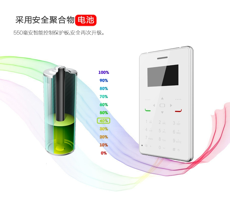 Mobile Unicom 4G SOYES H1 siêu mỏng siêu nhỏ thông minh cảm ứng mini card nhạc điện thoại di động