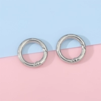 Металлические колечки для украшений и бижутерии, 25mm, 17mm, 3.7mm, 5 шт