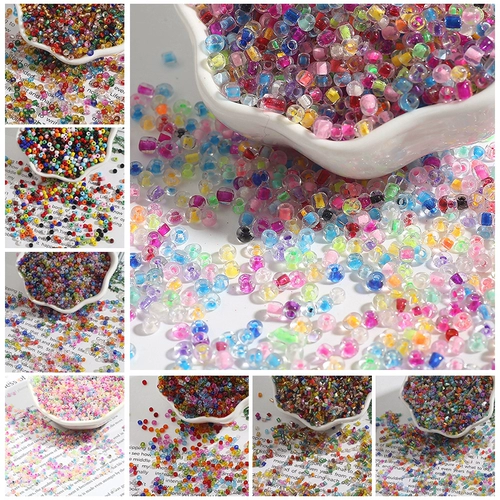 Xiaomi, стеклянные бусины, браслет ручной работы, аксессуар, аксессуары, 2-4мм, широкая цветовая палитра, DIY