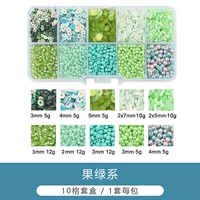 Магазин горячего продукта #10-й бокс | Фруктовый зеленый сериал рисовый рисовый шарики имитация жемчужного материала 1 набор