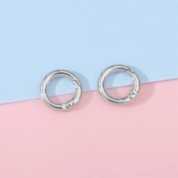 Металлические колечки для украшений и бижутерии, 20mm, 13mm, 3.7mm, 5 шт