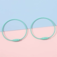 Зеленая стальная проволка, баллончик с краской, брелок, 50mm, 1.5mm, 15см, 2 шт