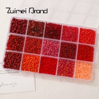 Красный набор, 15 ячеек, широкая цветовая палитра, 10 грамм, 150 грамм