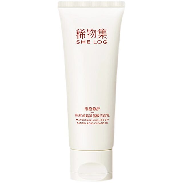 XIWJI Matsutake Mushroom Amino Acid Facial Cleanser ເຮັດຄວາມສະອາດຜິວຫນ້າອ່ອນໆແລະບໍ່ລະຄາຍເຄືອງ