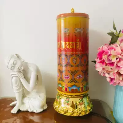Ruyi Bao Buddha power turning sutra wheel Tibetan version of Shengda relief J15960 times turning sutra cylinder