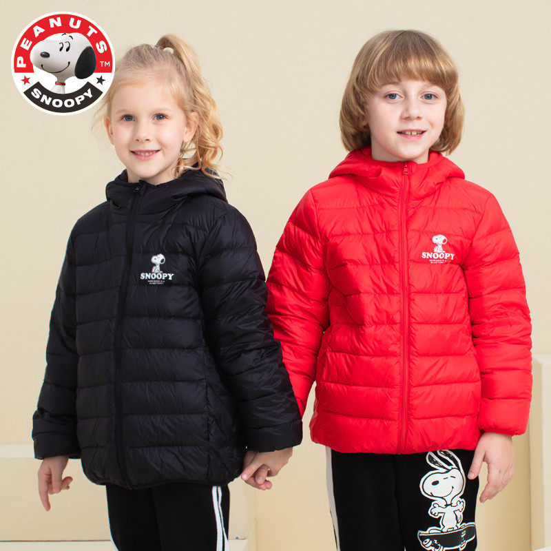 Innube children's clothing children's down clothes light and thin sections of the ocean The girl girl is not even a hat short baby autumn down jacket