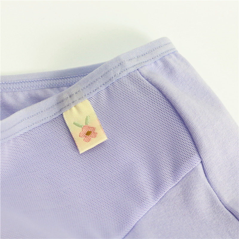 4 màu tải đồ lót trường nữ cotton chính hãng thắt lưng thoáng khí hông 1103 đồ lót phụ nữ màu đỏ quần lót bé gái