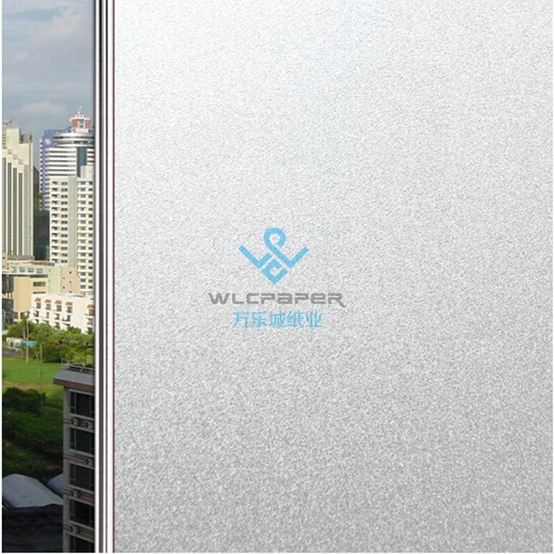 1 2 m wide 45 m window appliquewith glass film frosted paper glass adhesive film transmission opaque thickened 13 silk