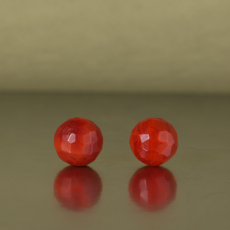 DIY аксессуары 帝廷家！正品川料南红火焰红满肉散珠 哑光无相珠单颗配饰 随形珠