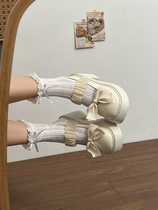 Tianmeiyi Sweet Cool Thick Heel High Heel Small Leather Shoes Womens 2024 Spring and Summer New Thick Sole Increased French Retro Mary