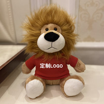 Lion Plush Toy DIY Indie Print Small Lion Paparazzi Doll Custom Company Logo Event Gift Gift
