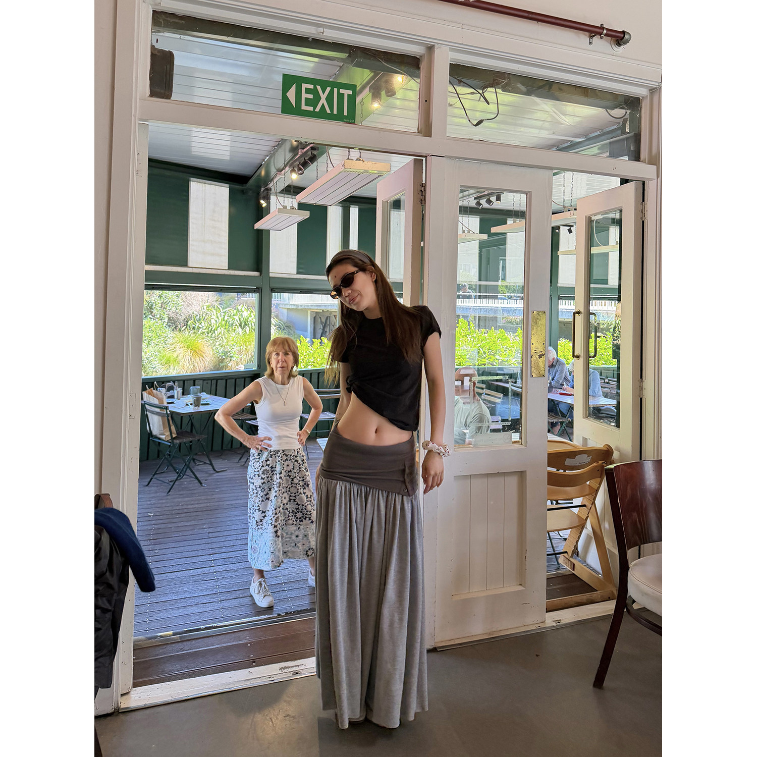 LelyMooch оригинальная дизайнерская юбка-миди с рифленой отделкой и подогнутым краем для женщин