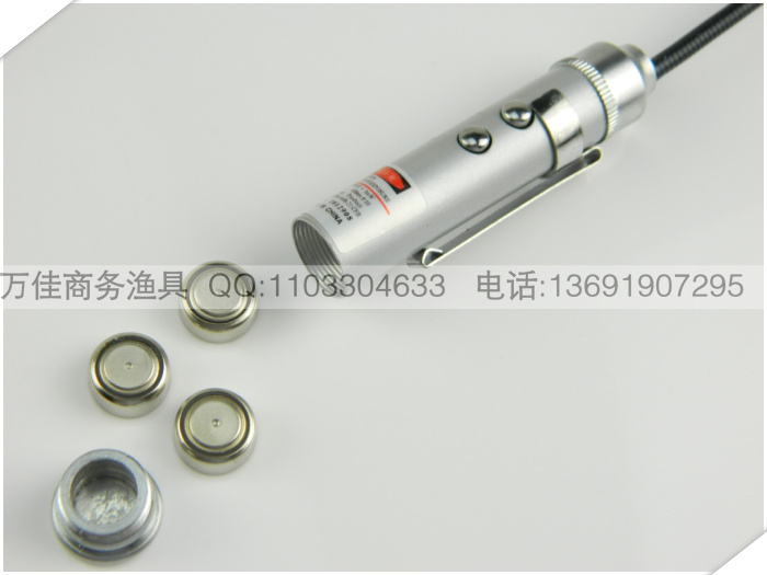 Wanjia dẫn mồi ánh sáng mồi mồi ánh sáng 搓 mồi câu cá nhẹ nút đèn điện đêm câu cá ngoài trời ánh sáng đèn pin công suất lớn