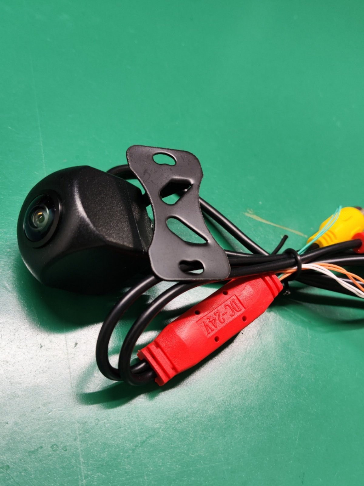 Ahd High-Definition Night Vision Reversing Camera Ultra-Clear Fisheye Wide-Angle Rear View Blind Spot Car-Mounted Android Large Screen Universal