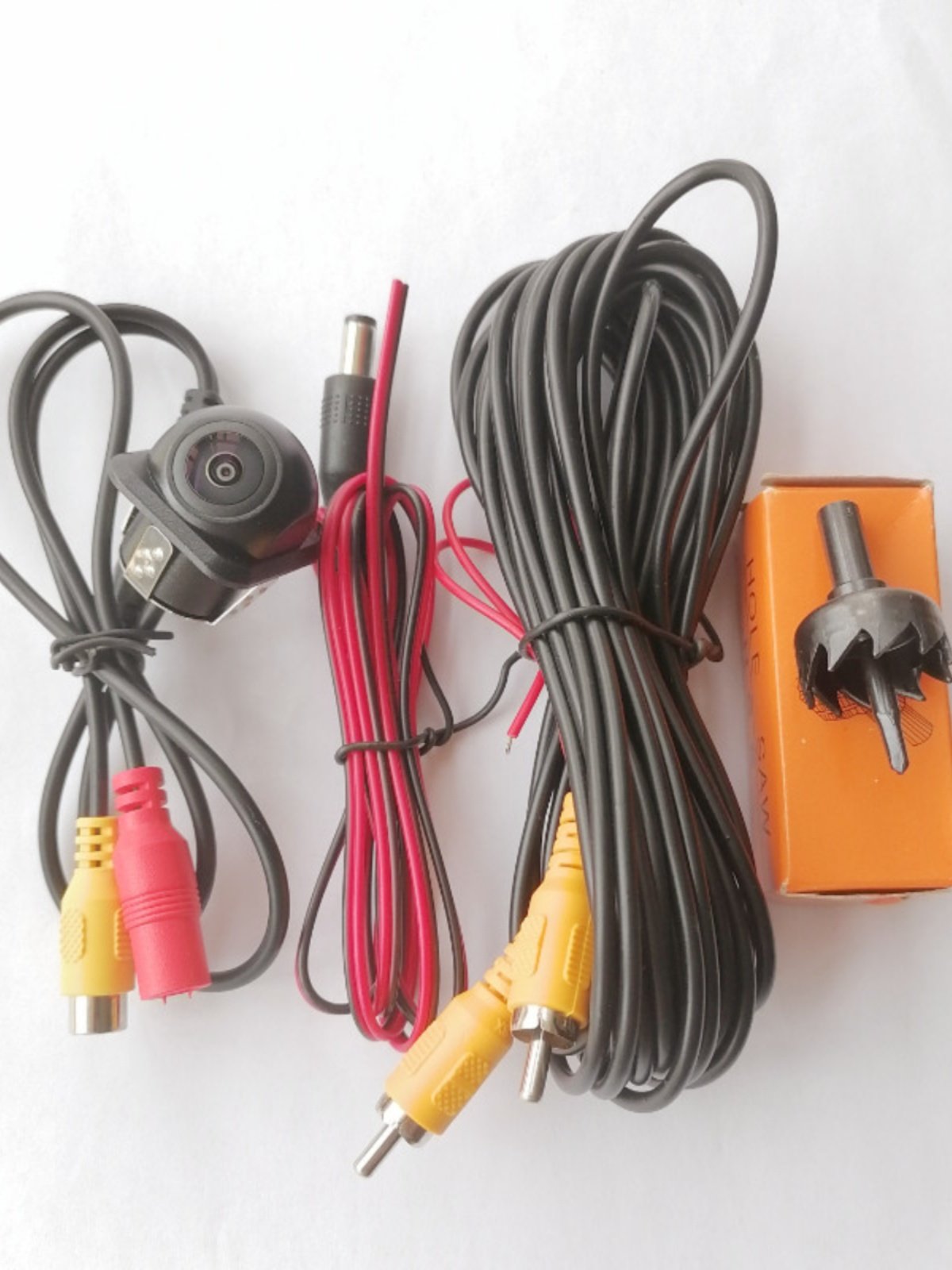 Ultra-High-Definition Starlight Night Vision Wide-Angle 1080P Rearview Reversing Camera with Straw Hat Design, Universal 20-Hole Mount