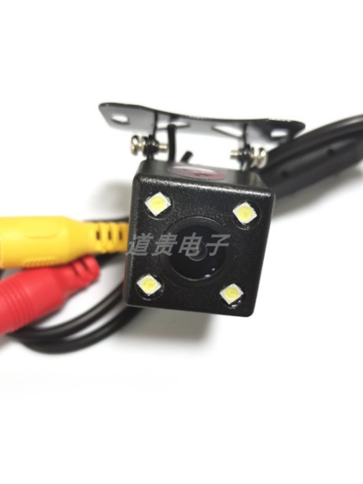 Ccd High-Definition Reversing Camera Starlight Night Vision Car Backup Wide-Angle Camera External 12V Universal