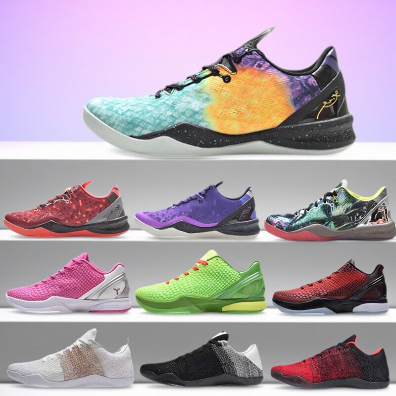 Kobe 8Th Generation Sneakers, Black Mamba 6Th Generation Sports Boots, Versatile and Durable for Men and Women, Suitable for Actual Gameplay, Year of the Snake 11 Edition Kobe 8Th Generation Sneakers, Black Mamba 6Th Generation Sports Boots, Versatile and Durable for Men and Women, Suitable for Actual Gameplay, Year of the Snake 11 Edition