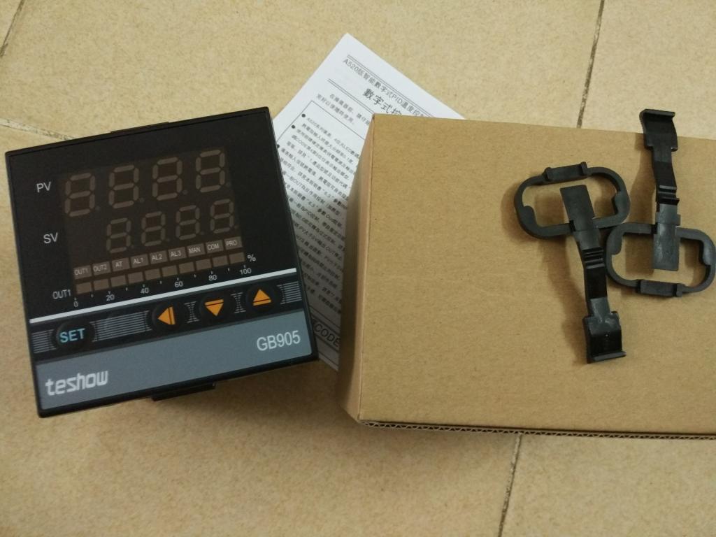 Taisong teshow thermostat GB905-520 relay output K type 400 degrees EM905 intelligent thermostat